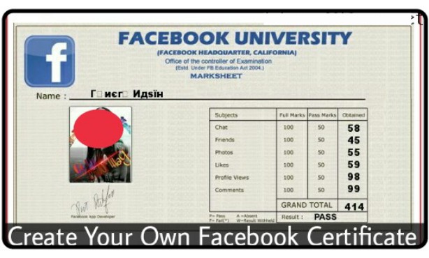 How To Create Facebook Certificate Online 100% Free