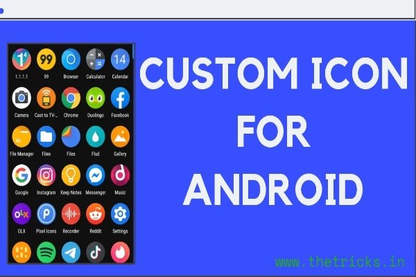 How to Use Custom Icon In Android App Free